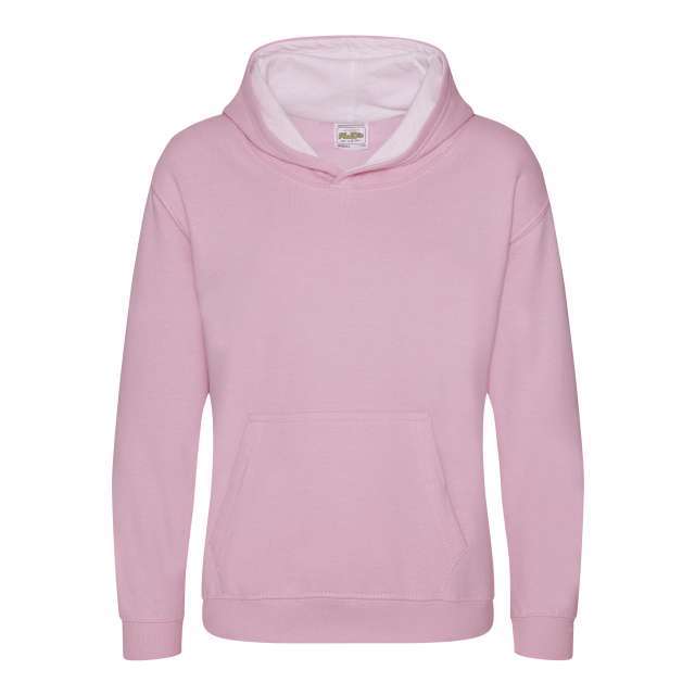 Just Hoods Kids Varsity Hoodie bedrucken