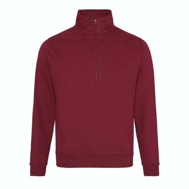 Just Hoods Sophomore 1/4 Zip Sweat bedrucken