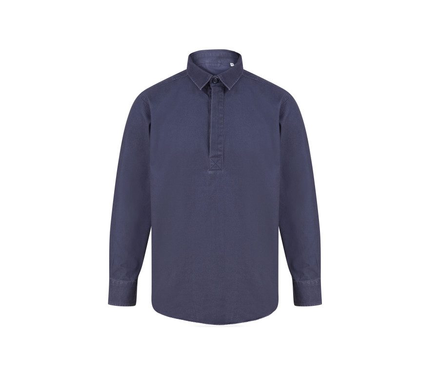 Front Row Pullover Drill Shirt FR050 bedrucken