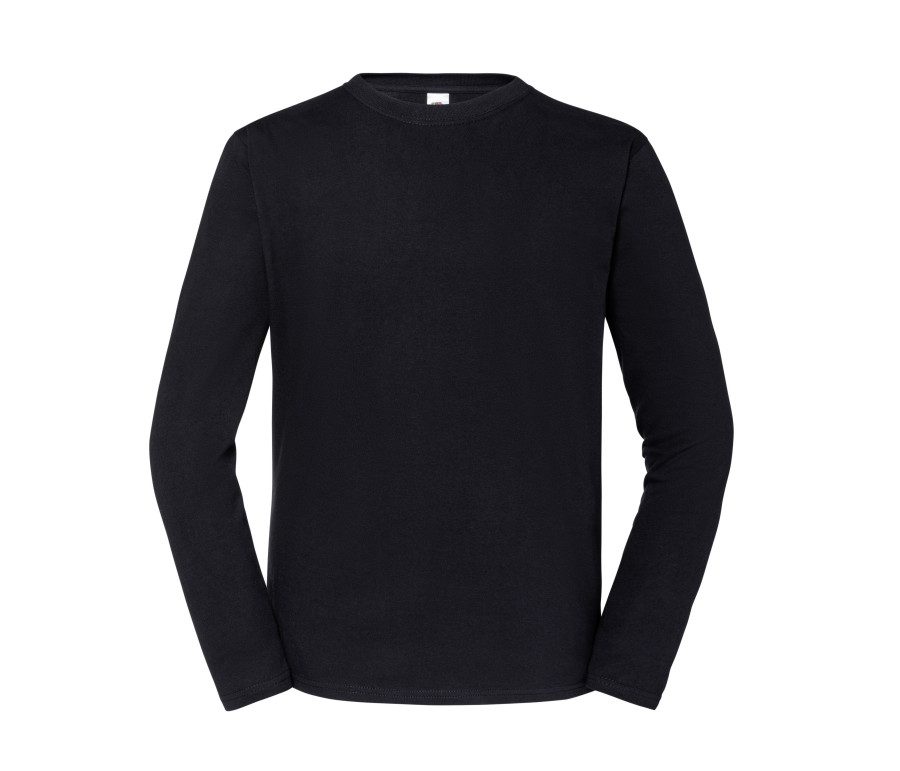 Fruit Of The Loom Iconic 195 Ringspun Premium Long Sleeve T 0613600 bedrucken