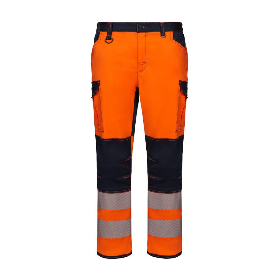 Velilla Stretch Trousers With Knee Pads And Reflective Stripes 303010S bedrucken