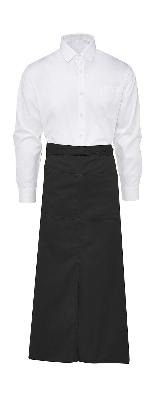 SG Accessories - Bistro Berlin Long Bistro Apron with Vent and Pocket JG12 bedrucken