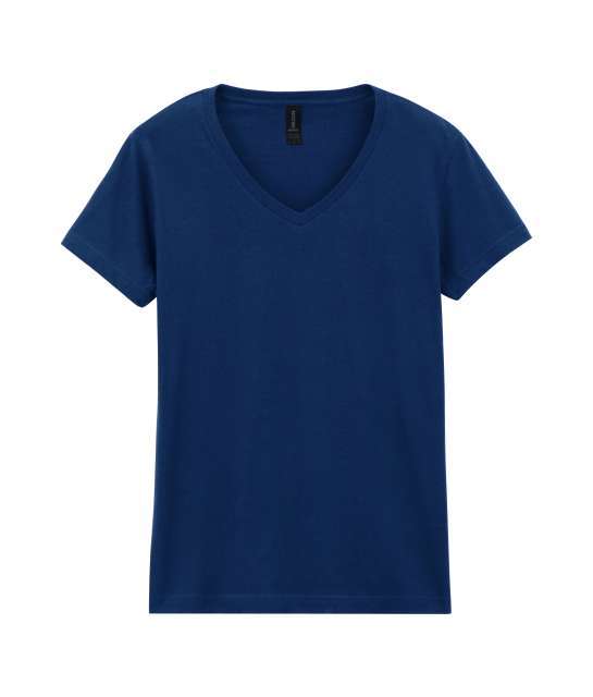 Gildan Softstyle™ Ladies' V-Neck T-Shirt bedrucken