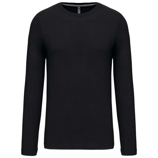 Kariban Men's Long-Sleeved Crew Neck T-Shirt bedrucken