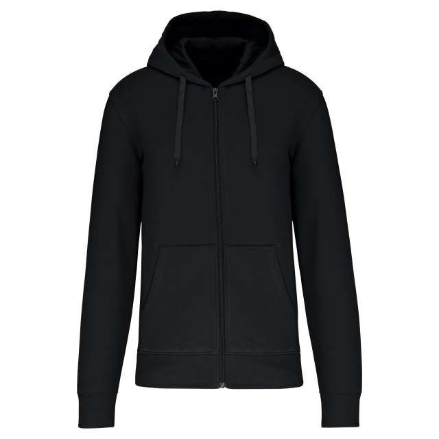 Kariban Men's Eco-Friendly Hooded Sweatshirt With Zip Fastening bedrucken