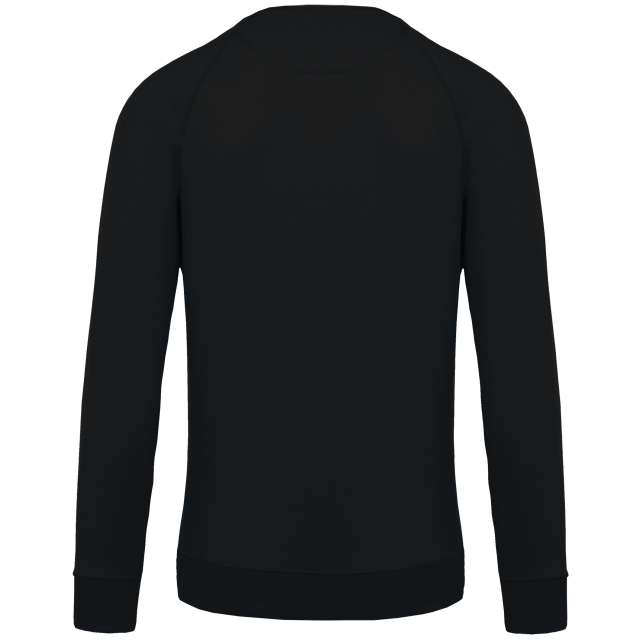Kariban Men's Organic Cotton Crew Neck Raglan Sleeve Sweatshirt bedrucken