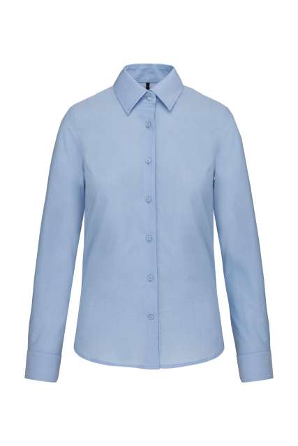 Kariban Ladies' Long-Sleeved Oxford Shirt bedrucken