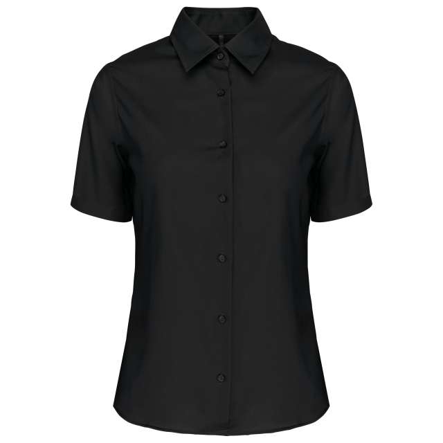 Kariban Ladies' Short-Sleeved Non-Iron Shirt bedrucken