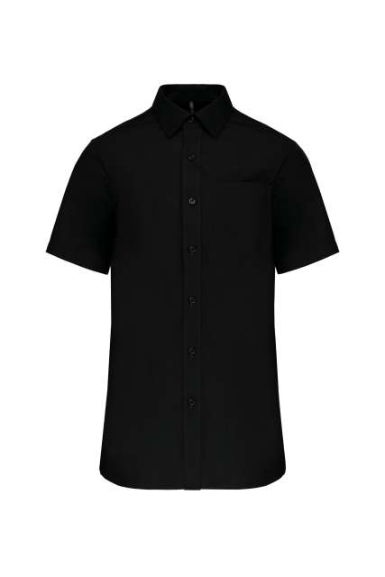 Kariban Men's Short-Sleeved Cotton Poplin Shirt bedrucken