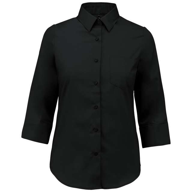 Kariban Ladies' 3/4 Sleeved Shirt bedrucken