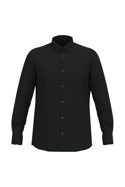 Kariban Men Long-Sleeved Easy Care Shirt Without Pocket bedrucken
