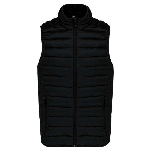 Kariban Men’s Lightweight Sleeveless Fake Down Jacket bedrucken