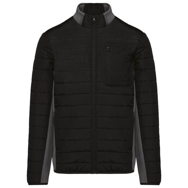 Kariban Men's Bi-Material Padded Jacket bedrucken