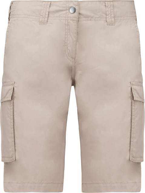 Kariban Ladies' Lightweight Multipocket Bermuda Shorts bedrucken