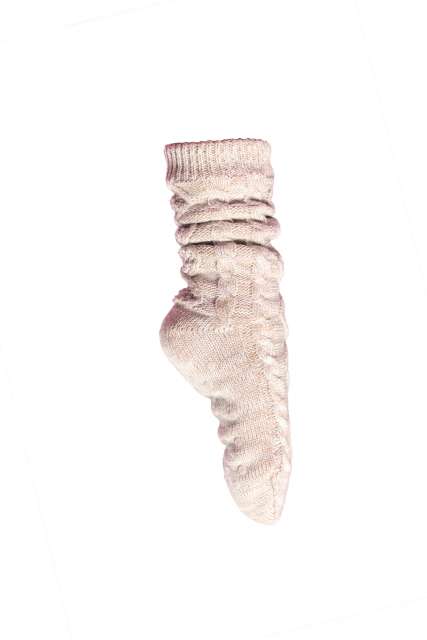 Kariban Sherpa-Lined Lounge Socks bedrucken