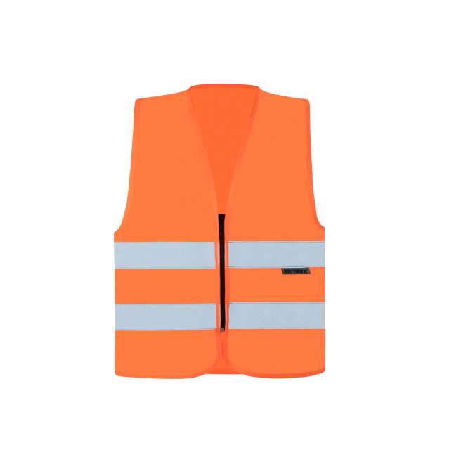 Korntex Safety Vest With Zipper "cologne" bedrucken