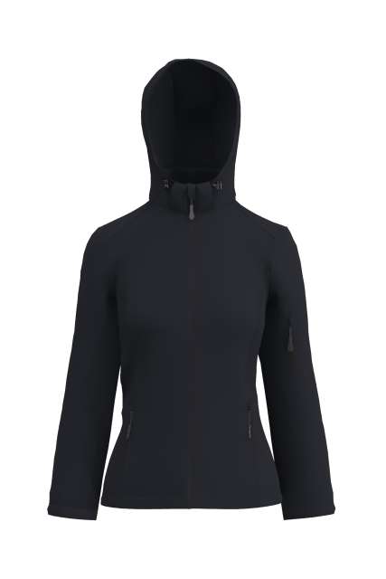 Legend Classics Women’s 3-Layer Detachable Hooded Softshell Jacket bedrucken