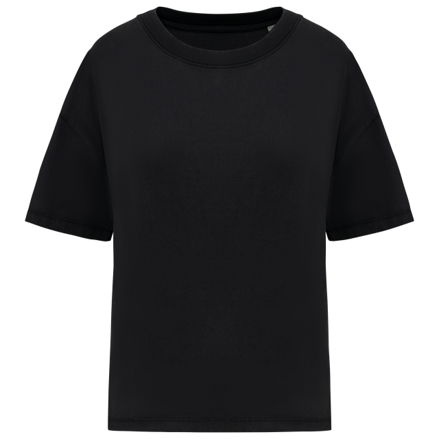 Native Spirit Ladies’ Washed Effect Oversized T-Shirt bedrucken