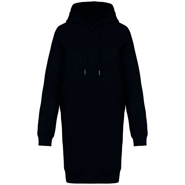 Native Spirit Ladies' Eco-Friendly Hooded Sweatshirt Dress bedrucken