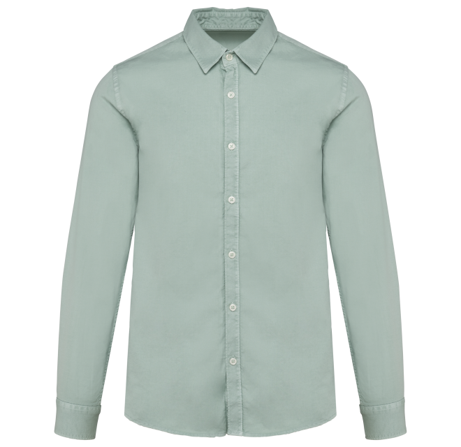 Native Spirit Men's Washed Shirt bedrucken