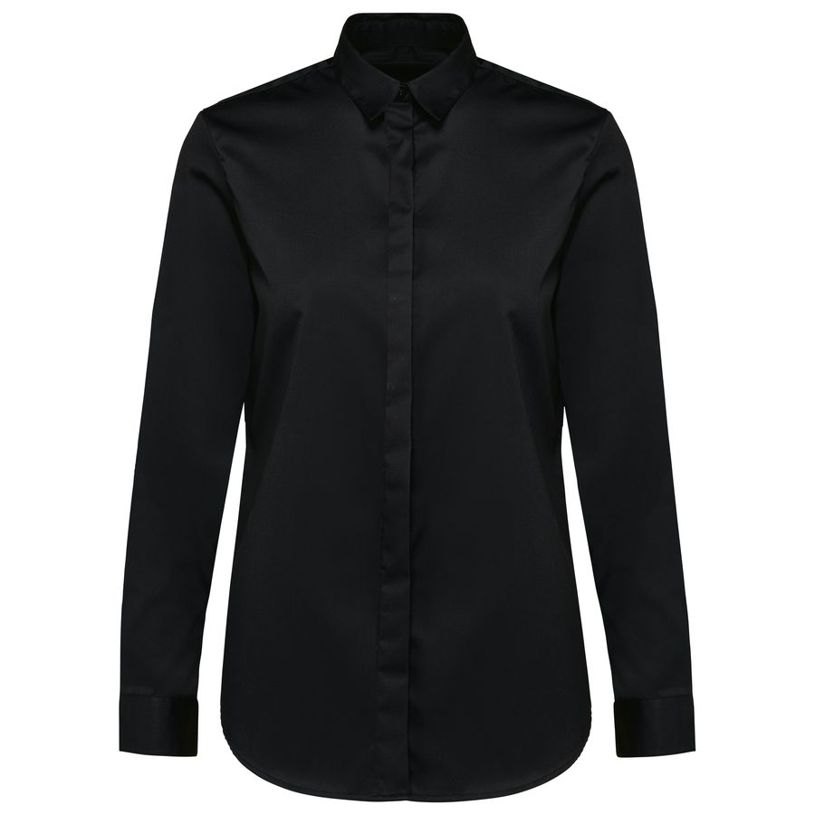 Kariban Premium Ladies' Long-Sleeved Twill Shirt bedrucken