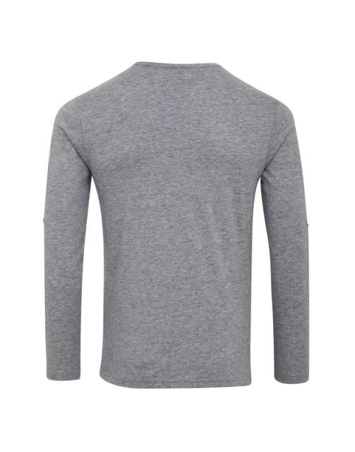 Premier Men's Long John Roll Sleeve Tee bedrucken