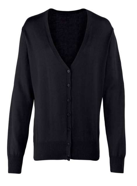 Premier Women's Button-Through Knitted Cardigan bedrucken