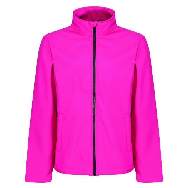 Regatta Ablaze Men's Printable Softshell in Hot Pink/Black