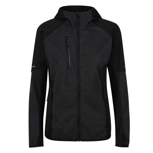 Regatta Women's X-Pro Coldspring Ii Hybrid Performance Stretch Hooded Fleece Jacket bedrucken