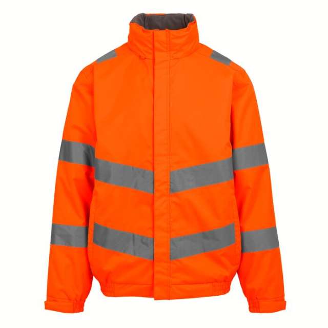 Regatta Hi-Vis Pro Contract Dover Jacket bedrucken