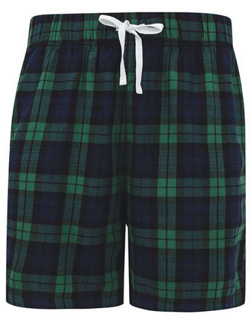 SF Clothing Men's Tartan Lounge Shorts bedrucken