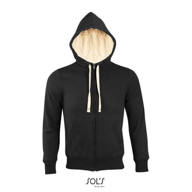 SOL'S Sol's Sherpa - Unisex Zipped Jacket With "sherpa" Lining bedrucken