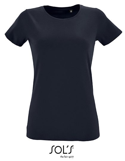 SOL'S Sol's Regent Fit Women Round Collar Fitted T-Shirt bedrucken