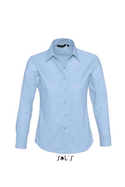SOL'S Sol's Embassy - Long Sleeve Oxford Women's Shirt bedrucken