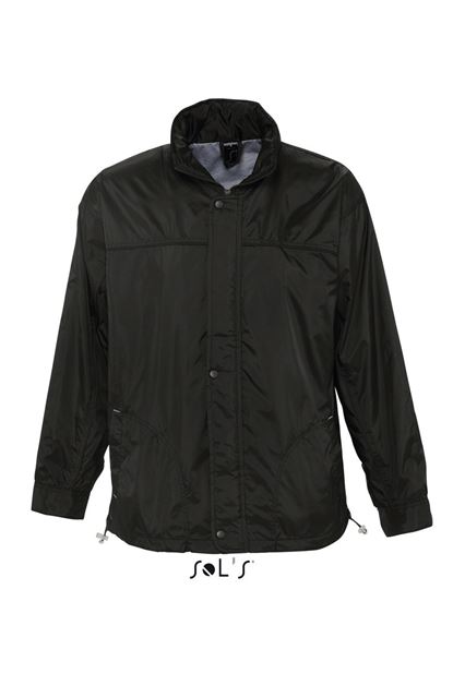 SOL'S Sol's Mistral - Jersey-Lined Water Repellent Windbreaker bedrucken