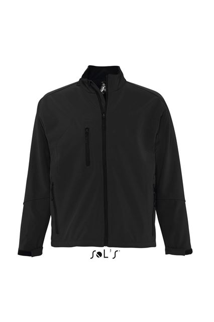 SOL'S Sol's Relax - Men's Softshell Zipped Jacket bedrucken