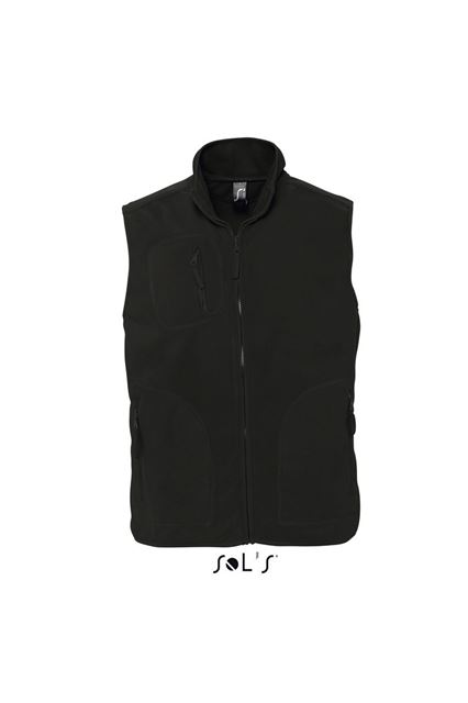 SOL'S Sol's Norway - Unisex Sleeveless Fleece Cardigan bedrucken