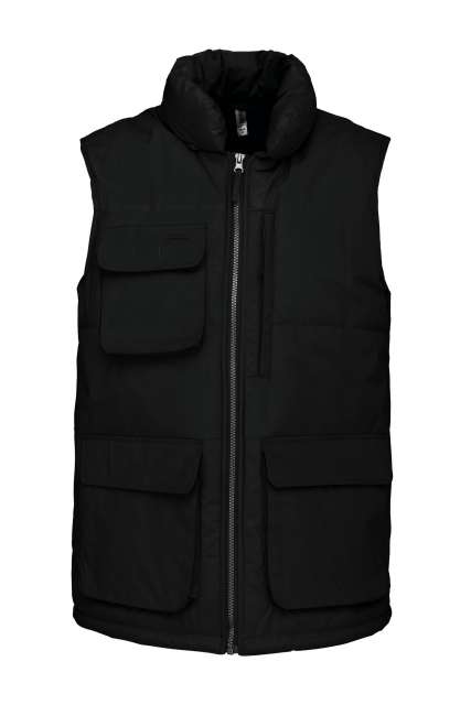 Designed To Work Quilted Bodywarmer bedrucken