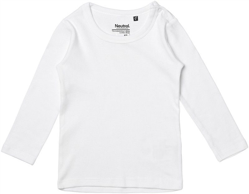 Neutral Baby T-Shirt langarm O 11001 bedrucken