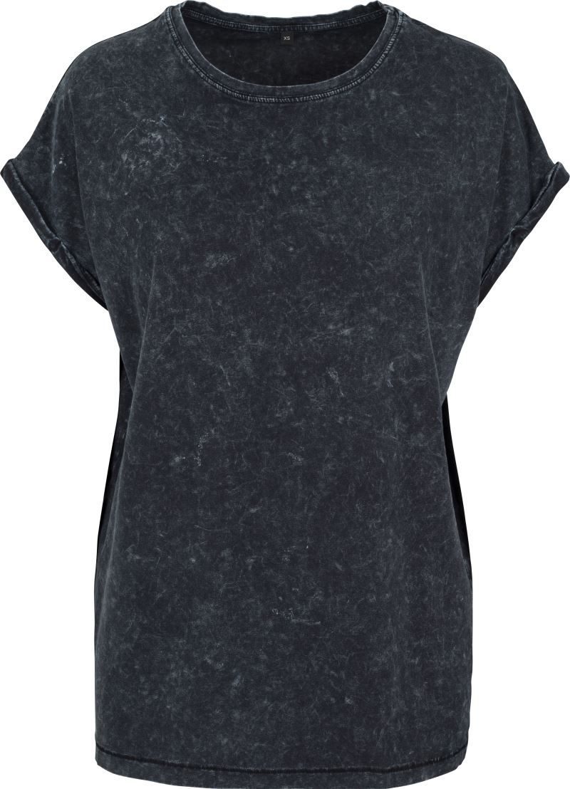 Build your Brand Damen T-Shirt "Acid Wash" BY 053 bedrucken