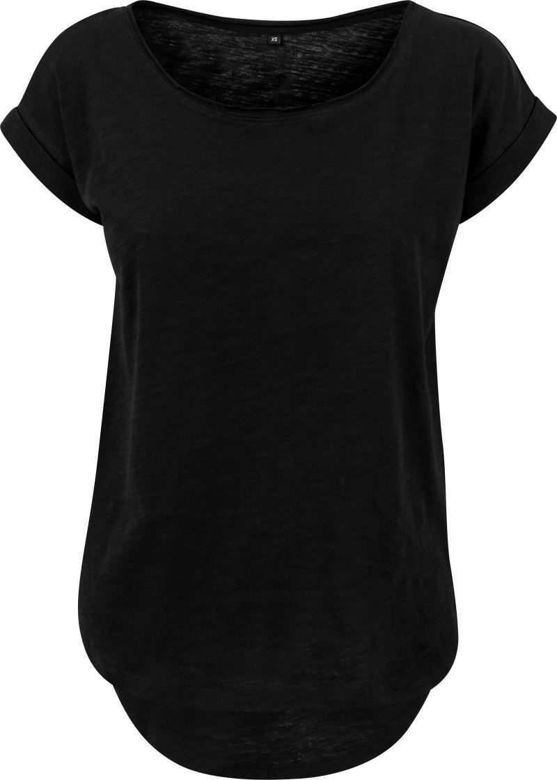 Build your Brand Damen Slub T-Shirt BY 036 bedrucken