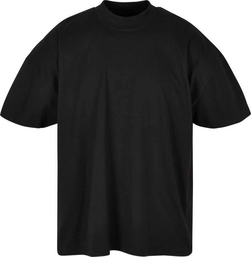 Build your Brand Herren T-Shirt "Mock Neck" BY 230 bedrucken