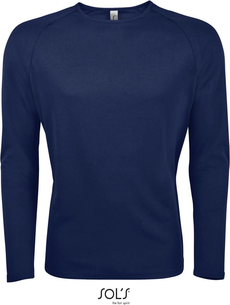 SOL'S Herren Sport Shirt langarm Sporty LSL Men bedrucken