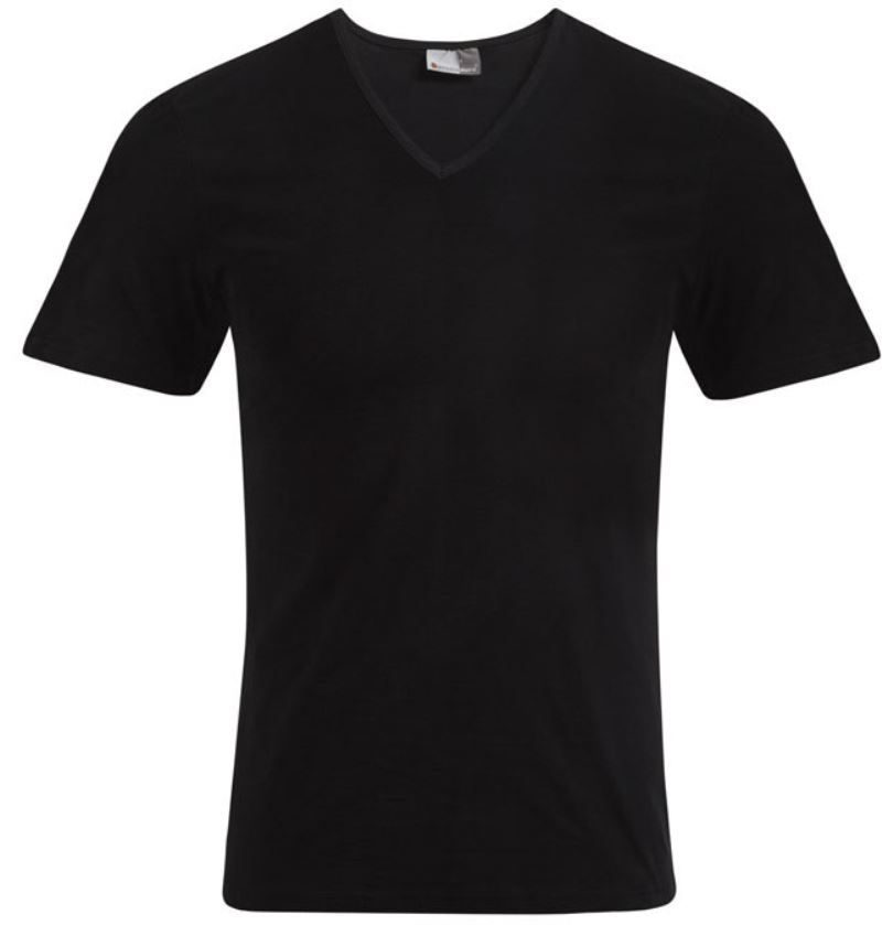 Promodoro Herren Slim Fit V-Ausschnitt T-Shirt 3082 bedrucken