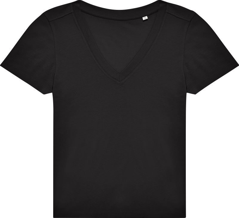 B&C Damen V-Ausschnitt T-Shirt #E150 V /women bedrucken