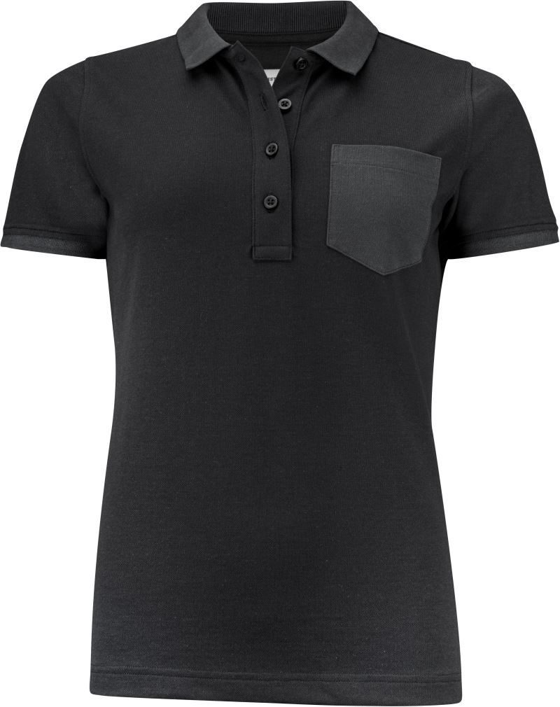 James Harvest Schweres Damen Piqué Polo "Two-Tone" Pinedale Polo Women bedrucken
