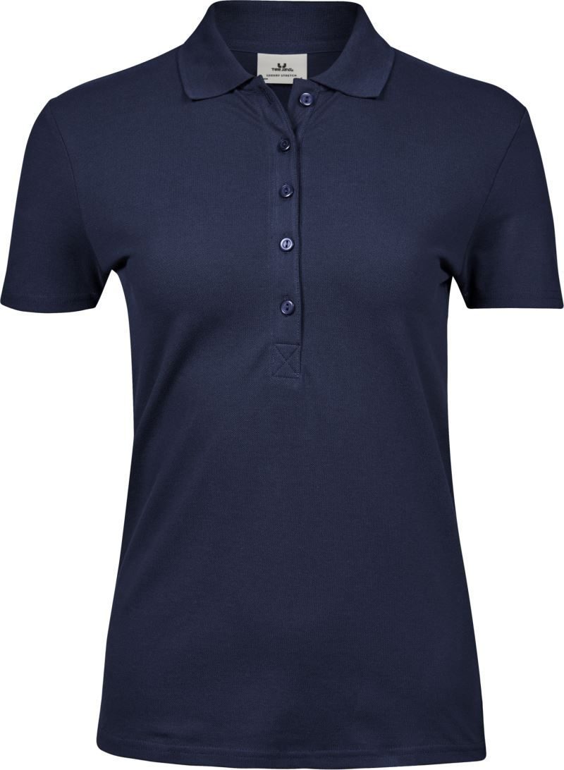 Tee Jays Schweres Damen Luxus Stretch Piqué Polo TJ 145 bedrucken