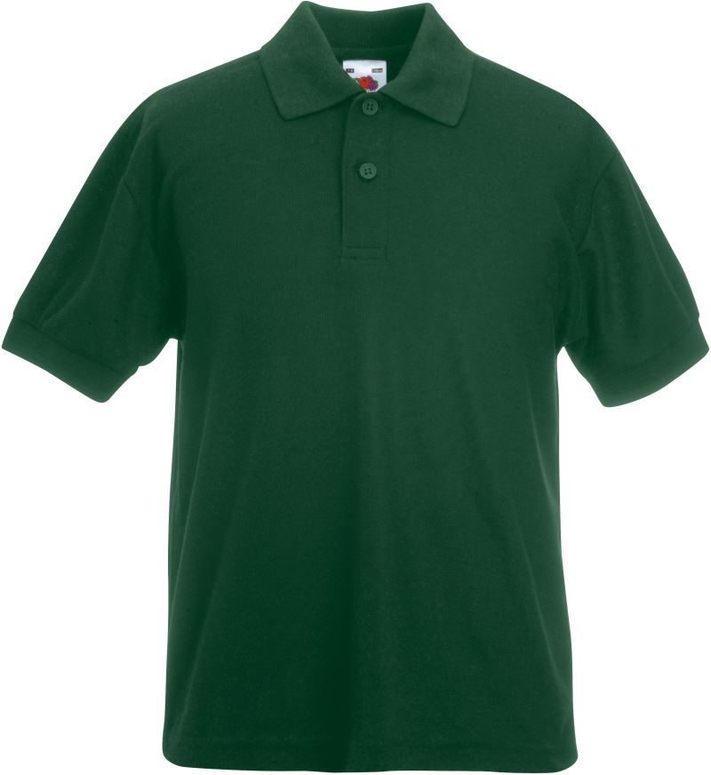 Fruit of the Loom Kinder Piqué Polo Kids 65/35 Polo bedrucken