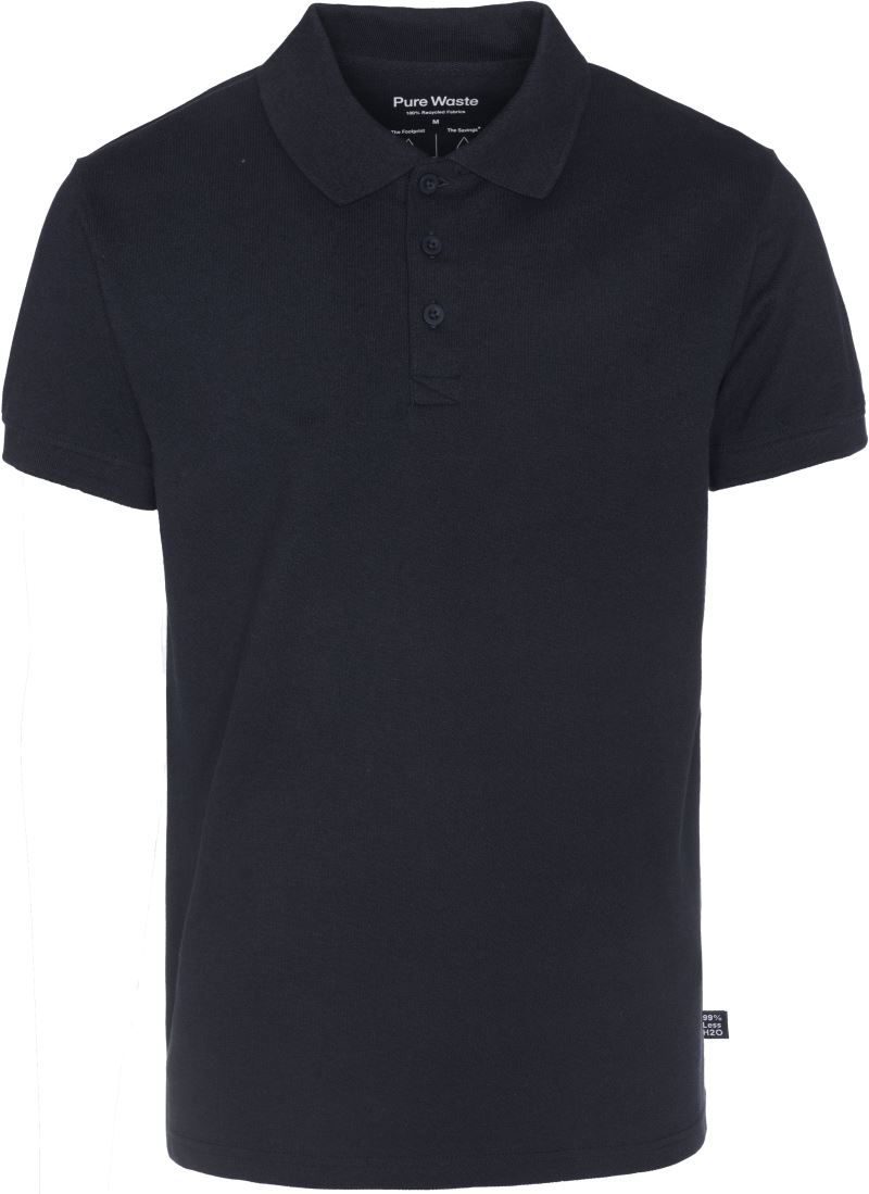 Pure Waste Schweres Herren Piqué Polo PQM bedrucken