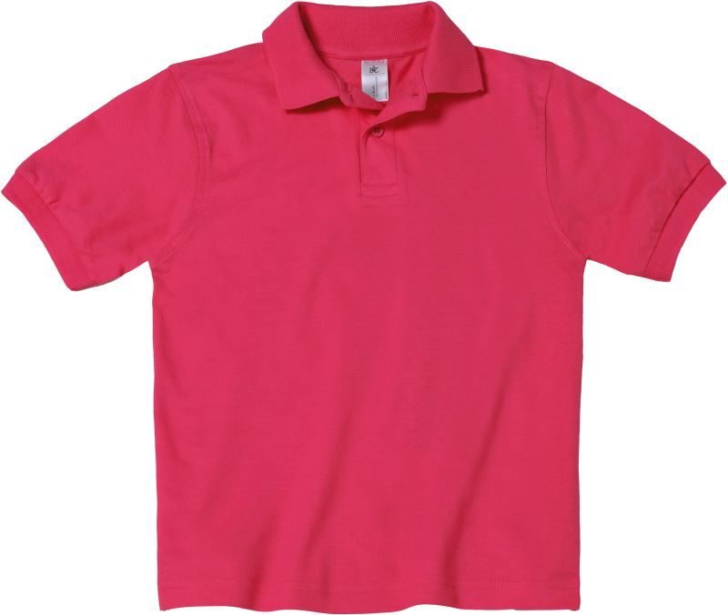 B&C Kinder Piqué Polo Safran /kids bedrucken